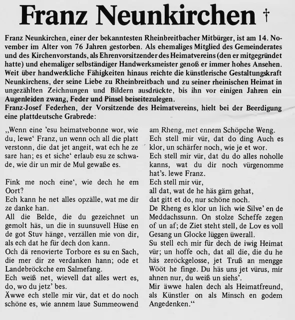 Neunkirchen 1970